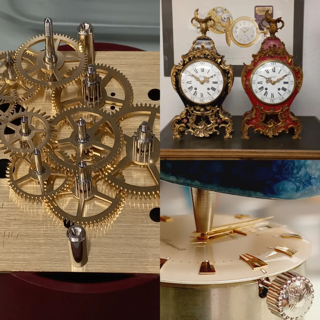 Pendule, Uhrwerk, Herrenarmbanduhr uhren-collage